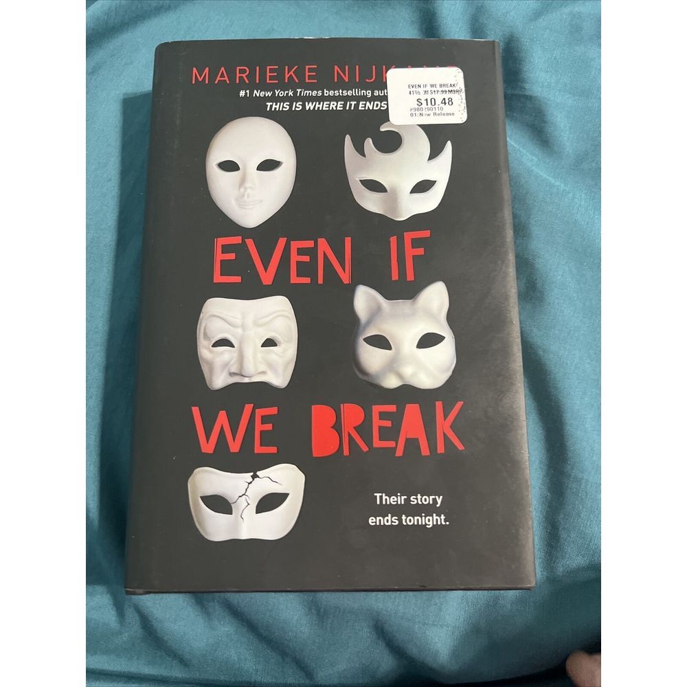 Even If We Break by‎ Marieke Nijkamp (2020, Hardcover)